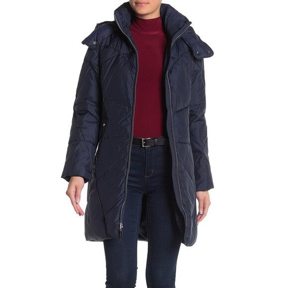 NWT Cole Haan Puffer Down Jacket - Picture 1 of 11